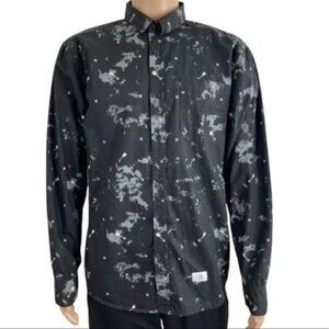 US VERSUS THEM button down arrows Long Sleeve shirt size XL